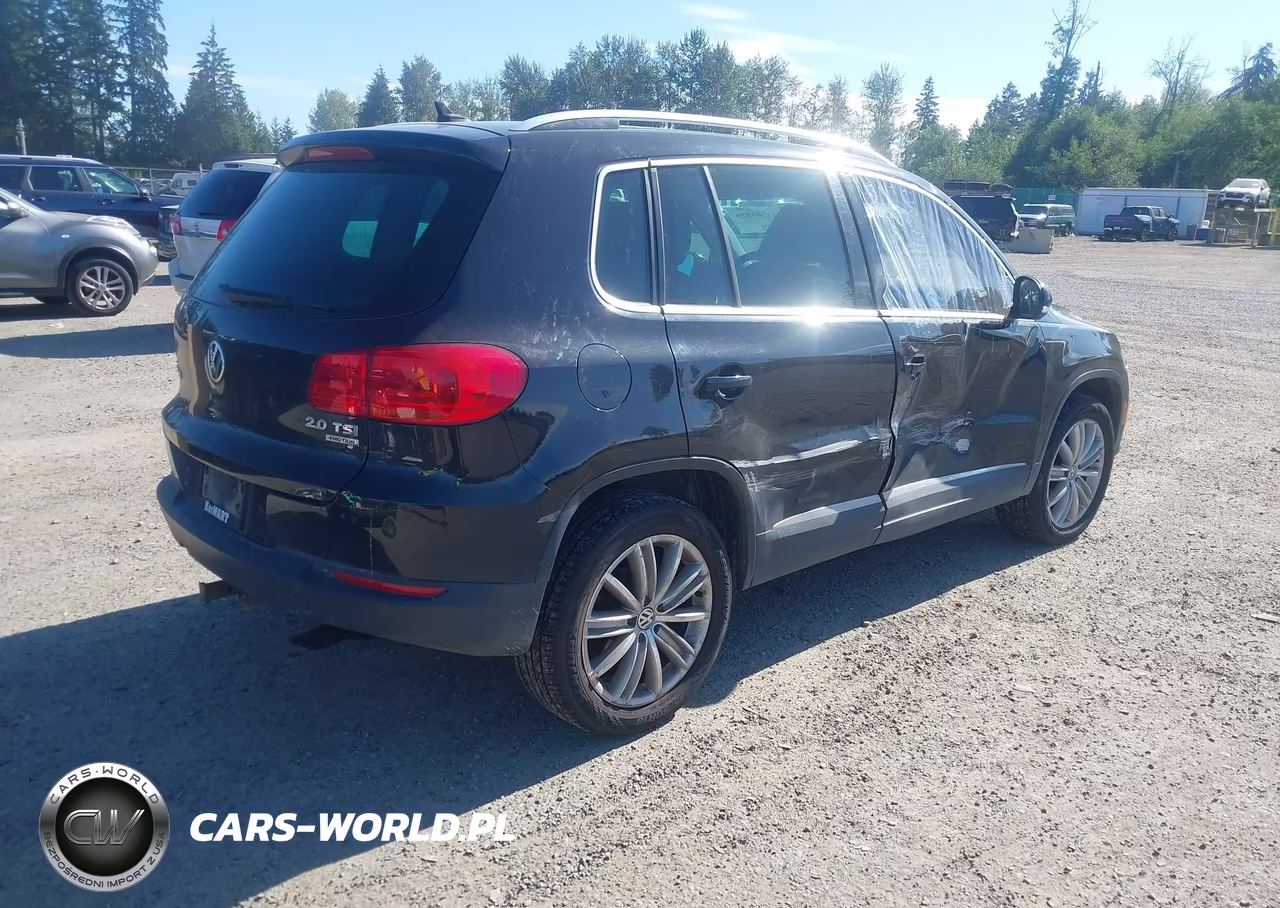 2013 Volkswagen Tiguan Se VIN:WVGBV7AX5DW540523 - 4