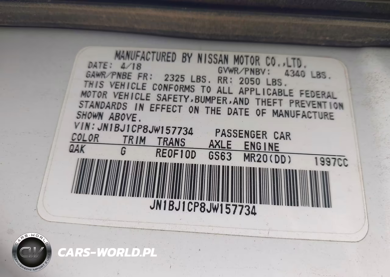 2018 Nissan Rogue Sport S VIN:JN1BJ1CP8JW157734 - 9