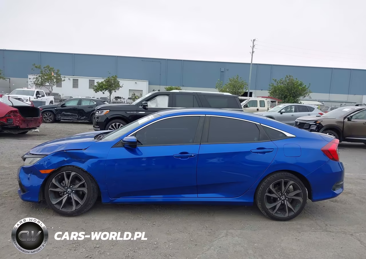 2019 Honda Civic Sport VIN:19XFC2F8XKE209976 - 14