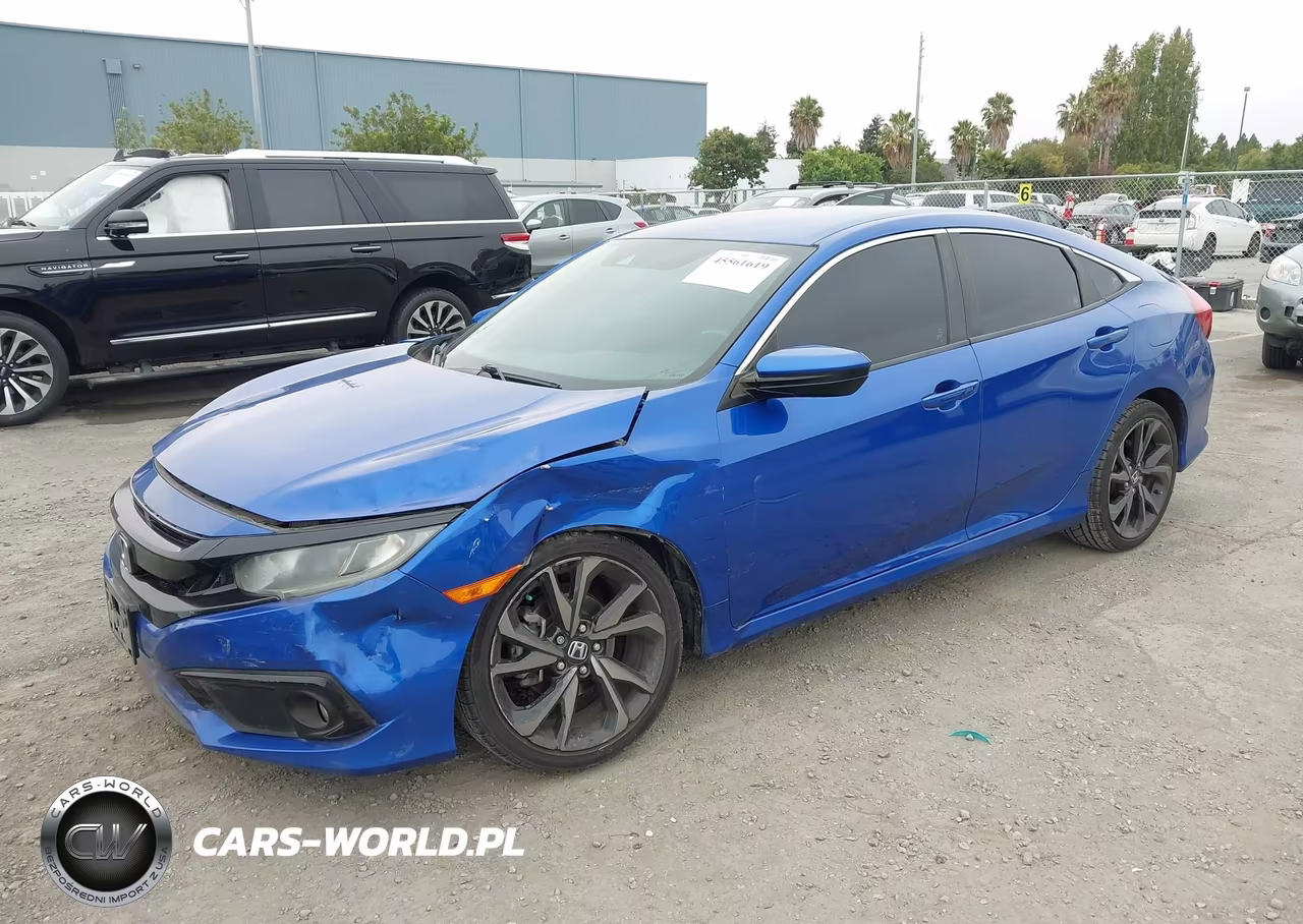 2019 Honda Civic Sport VIN:19XFC2F8XKE209976 - 2