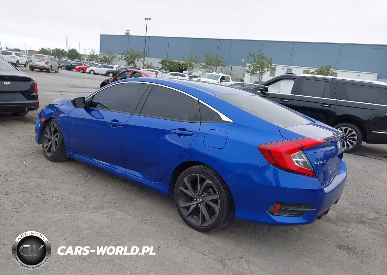 2019 Honda Civic Sport VIN:19XFC2F8XKE209976 - 3