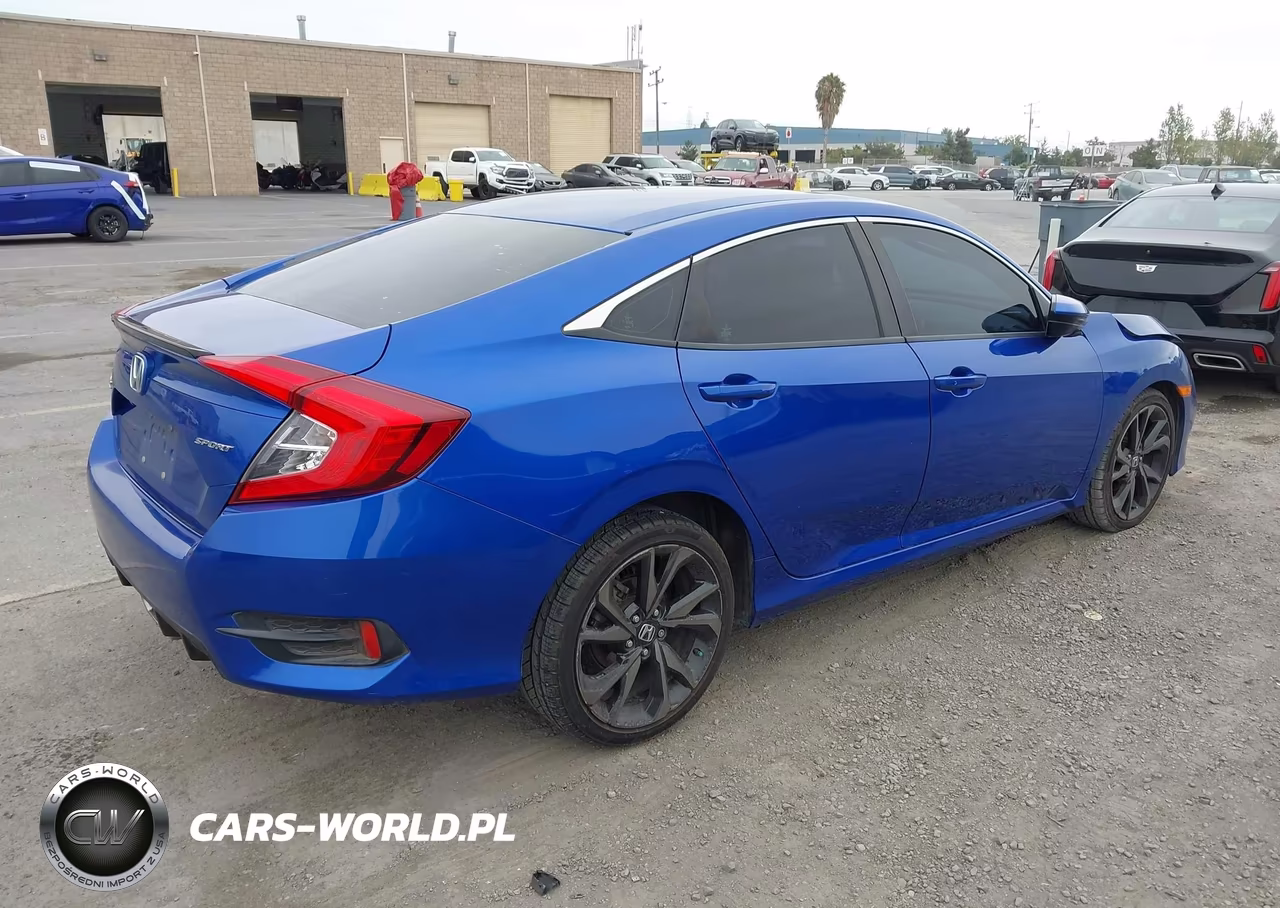 2019 Honda Civic Sport VIN:19XFC2F8XKE209976 - 4