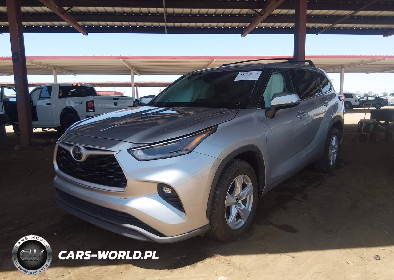 2021 Toyota Highlander Le VIN:5TDZZRAH0MS032293 - 2