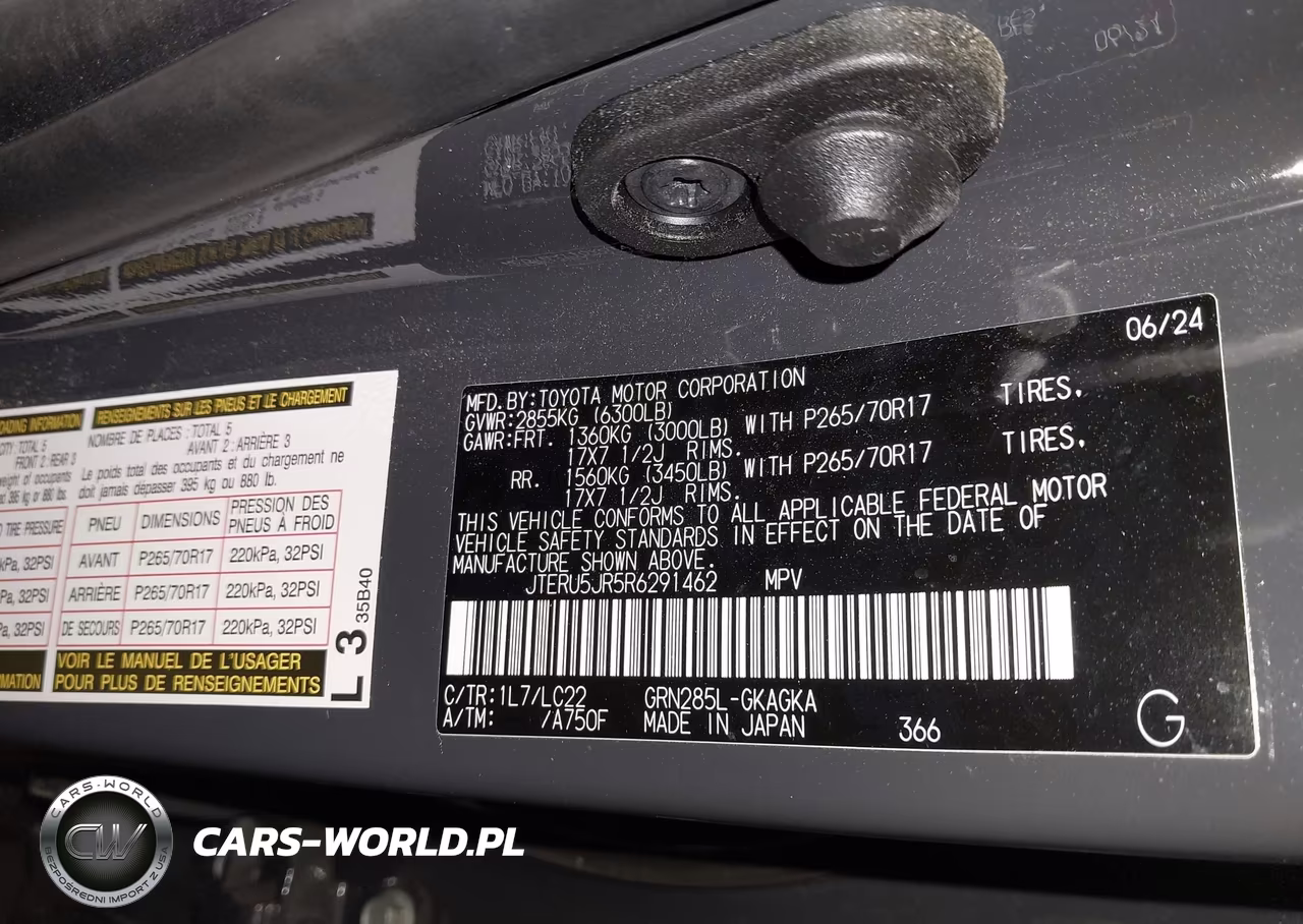 2024 Toyota 4Runner Trd Off Road Premium VIN:JTERU5JR5R6291462 - 9