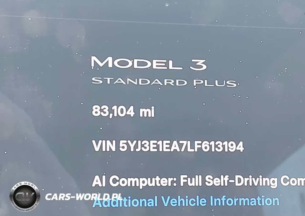 2020 Tesla Model 3 Standard Range Plus Rear-Wheel Drive-Standard Range Rear-Wheel Drive VIN:5YJ3E1EA7LF613194 - 15