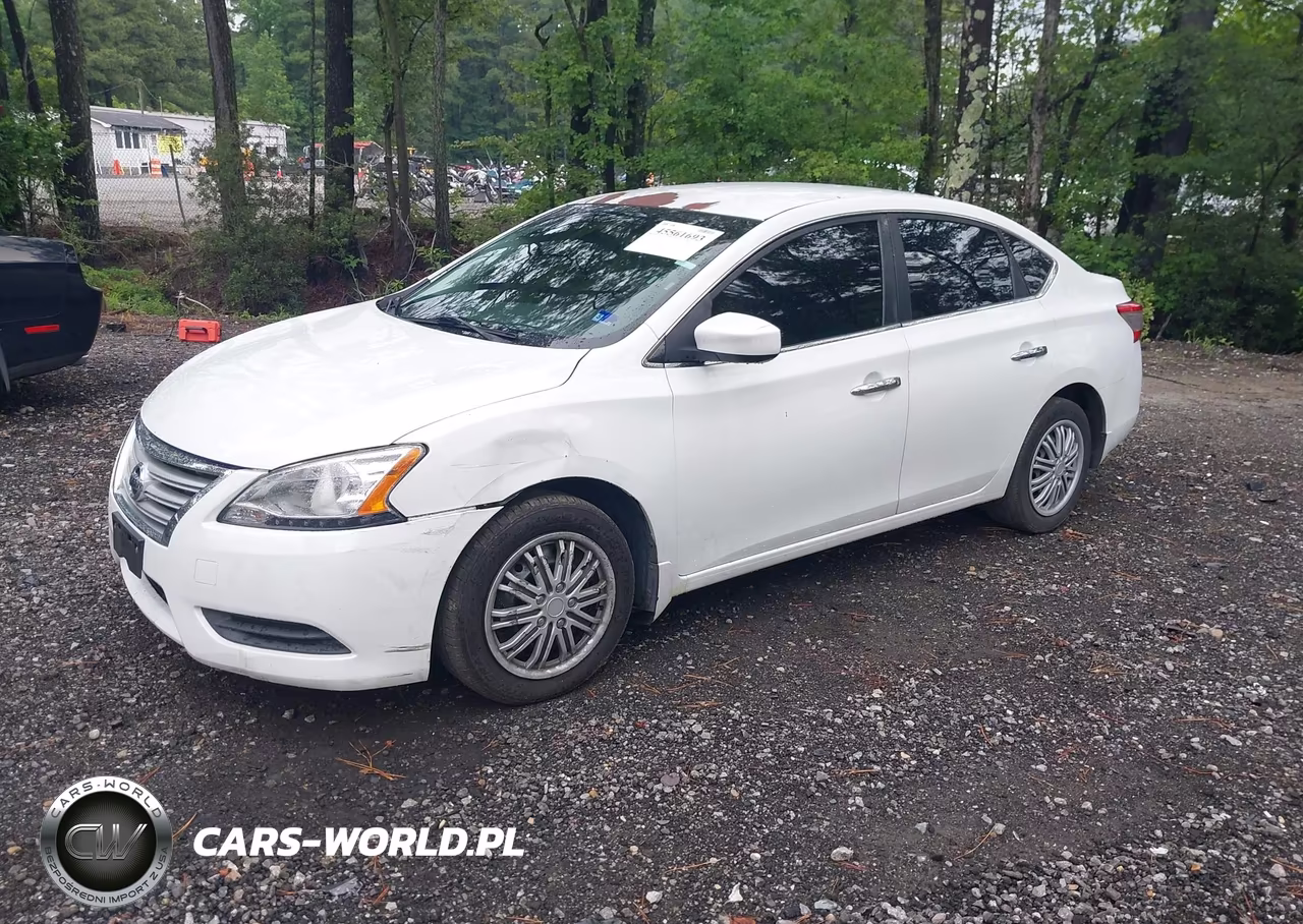 2015 Nissan Sentra Sv VIN:3N1AB7AP5FY343018 - 2