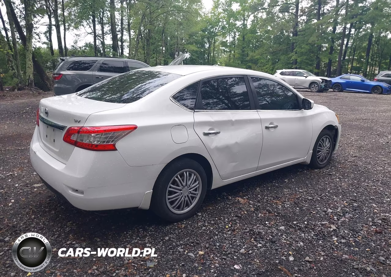 2015 Nissan Sentra Sv VIN:3N1AB7AP5FY343018 - 4