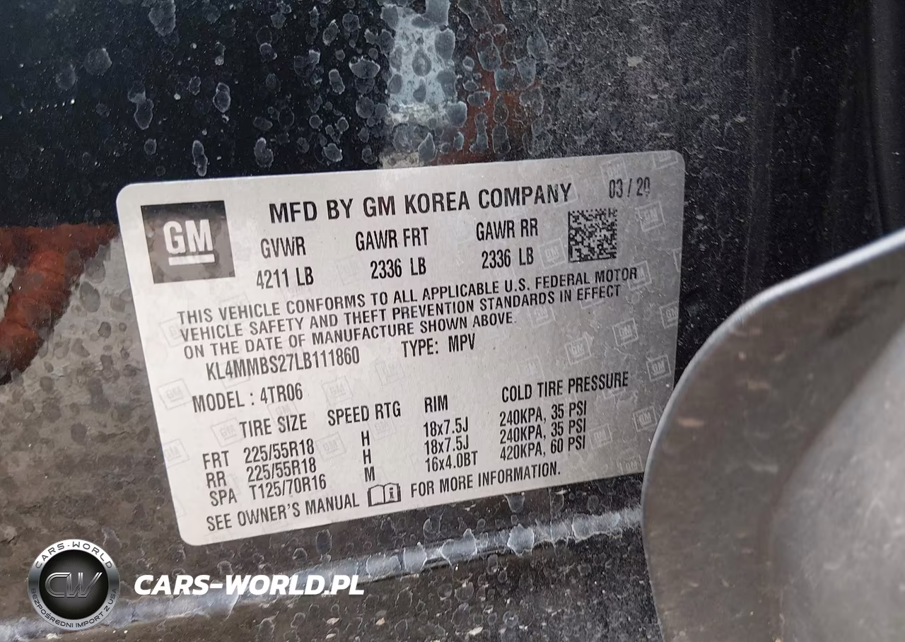 2020 Buick Encore Gx Fwd Preferred VIN:KL4MMBS27LB111860 - 9
