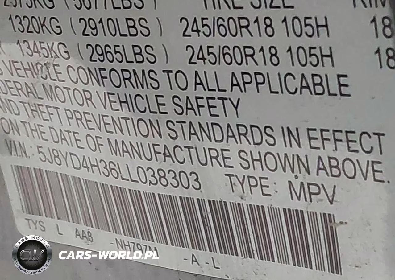 2020 Acura Mdx Standard VIN:5J8YD4H36LL038303 - 9