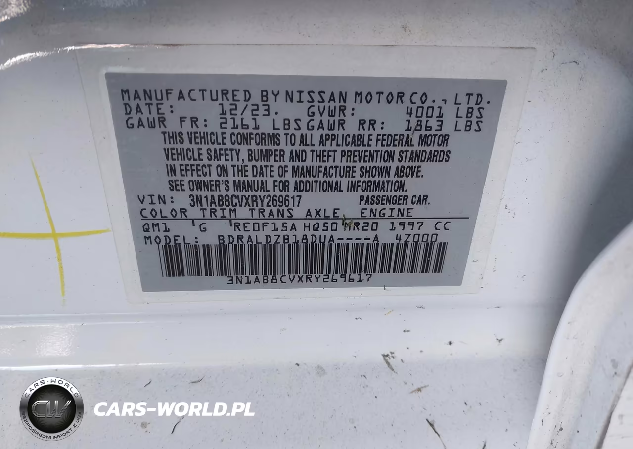 2024 Nissan Sentra Sv Xtronic Cvt VIN:3N1AB8CVXRY269617 - 9