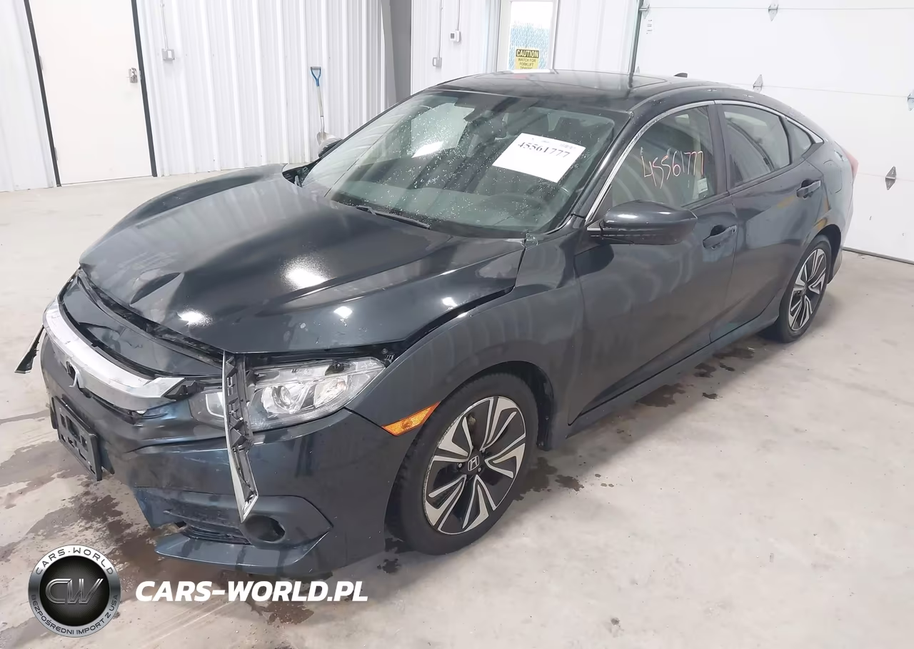 2018 Honda Civic Ex-L VIN:JHMFC1F72JX001833 - 2