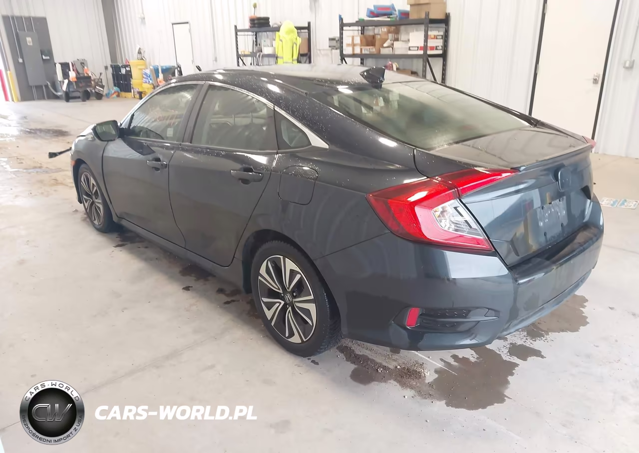 2018 Honda Civic Ex-L VIN:JHMFC1F72JX001833 - 3