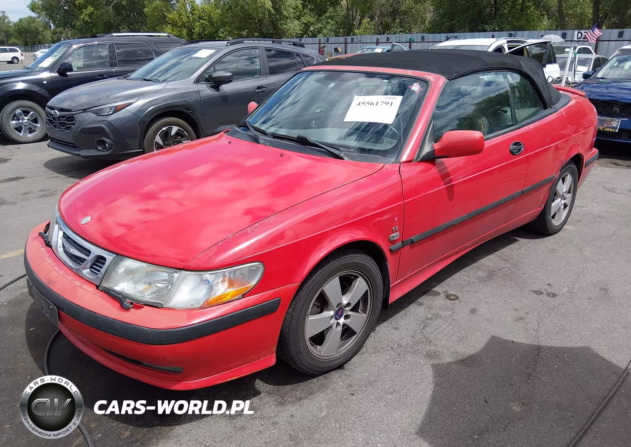 2002 Saab 9-3 Se VIN:YS3DF75KX27013229 - 2