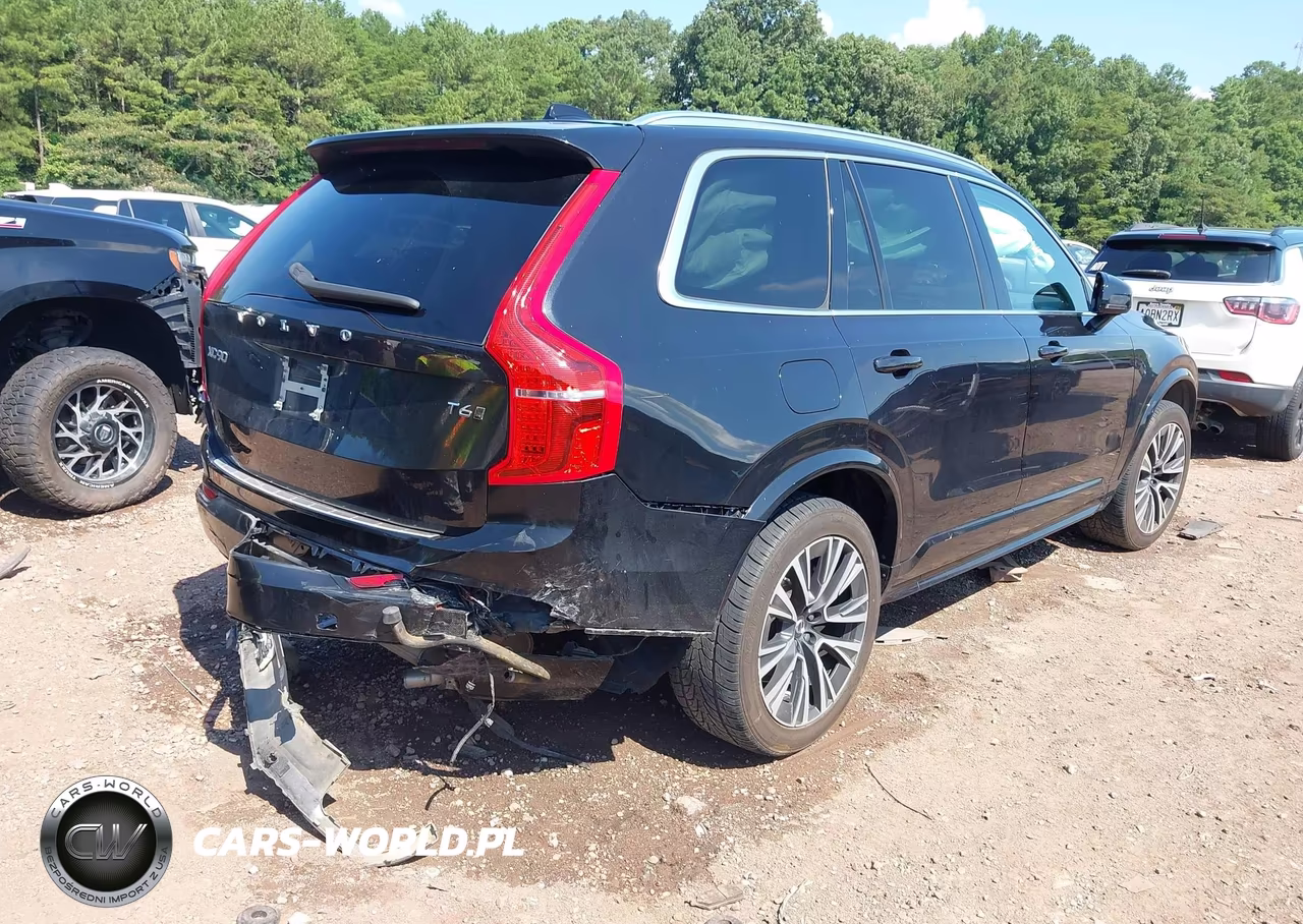 2020 Volvo Xc90 T6 Momentum 7 Passenger VIN:YV4A22PK5L1533832 - 4