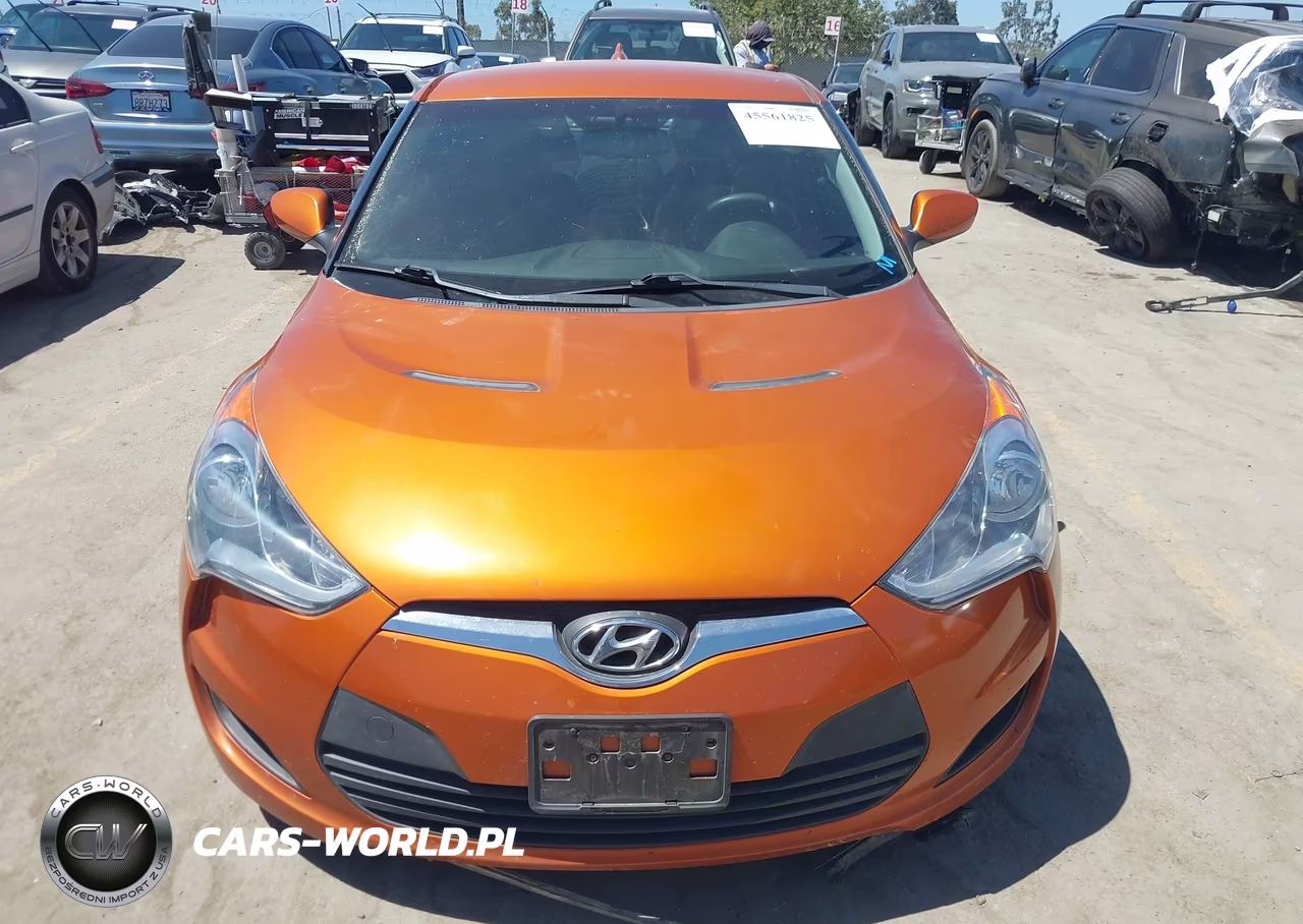 2012 Hyundai Veloster Base W-Black VIN:KMHTC6AD1CU029010 - 12