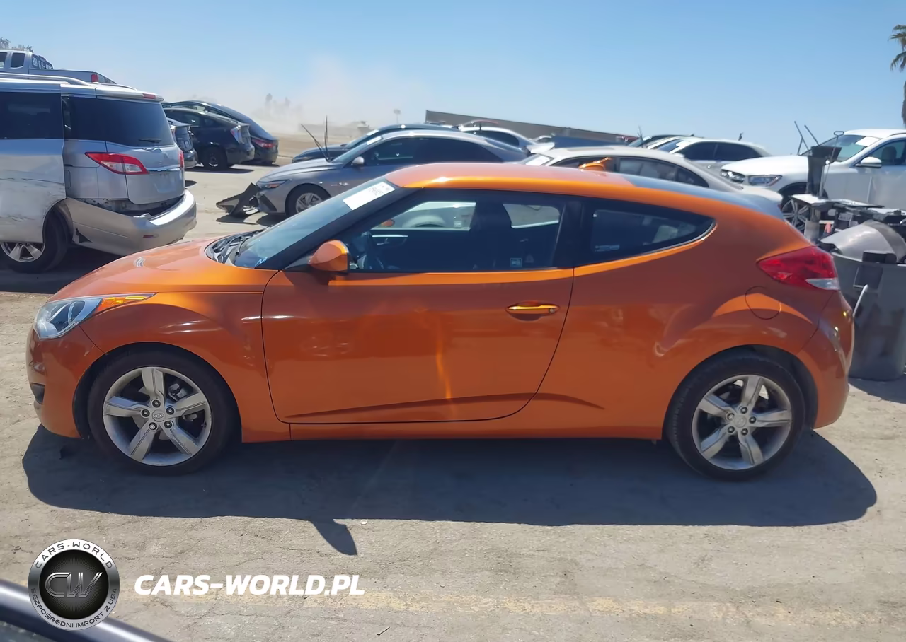 2012 Hyundai Veloster Base W-Black VIN:KMHTC6AD1CU029010 - 14