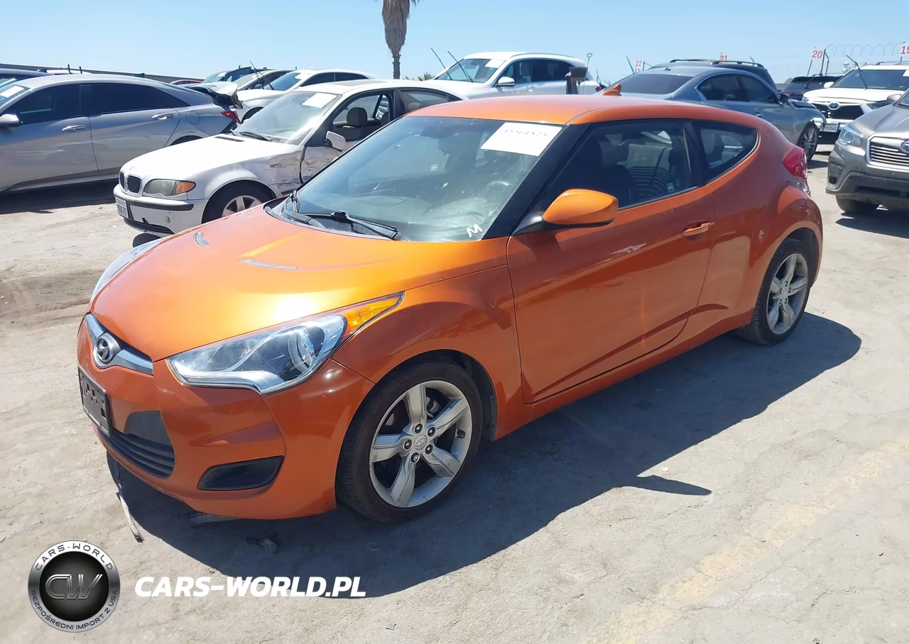 2012 Hyundai Veloster Base W-Black VIN:KMHTC6AD1CU029010 - 2