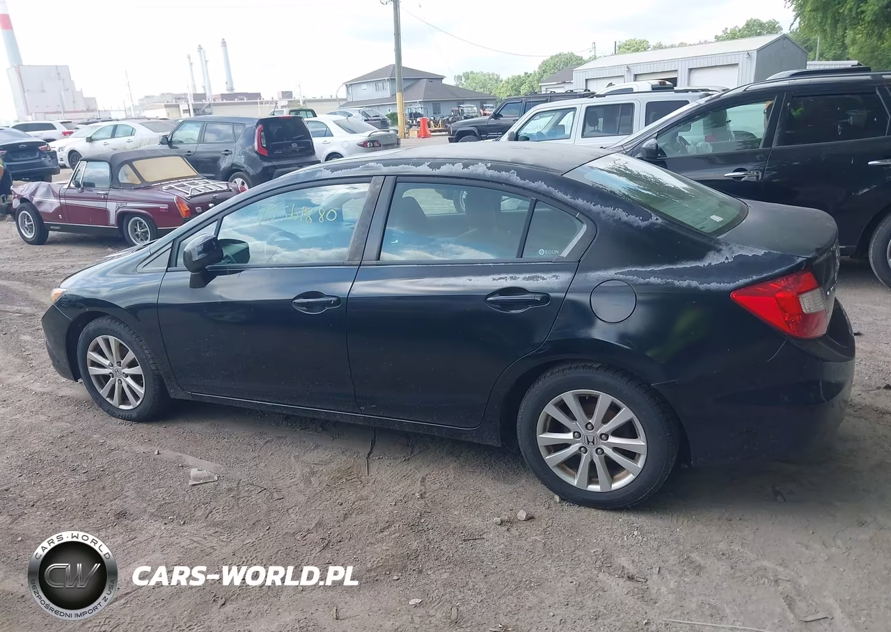 2012 Honda Civic Ex VIN:2HGFB2F89CH503251 - 14