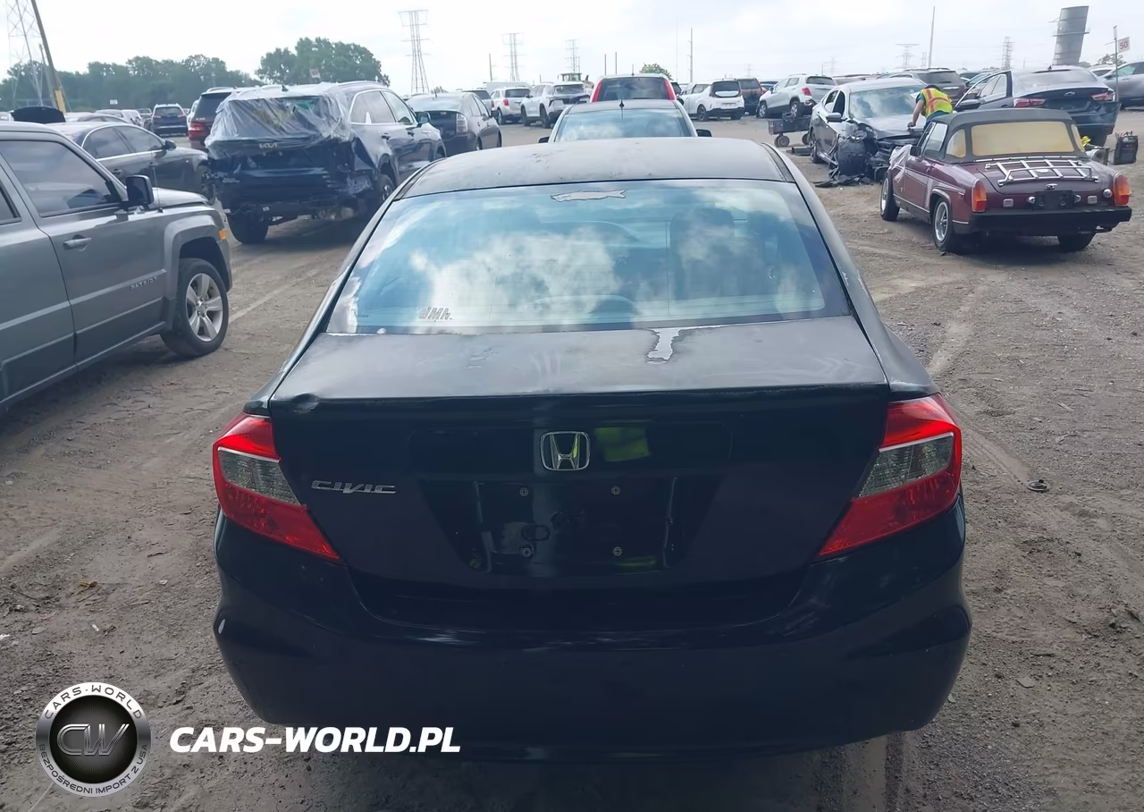 2012 Honda Civic Ex VIN:2HGFB2F89CH503251 - 16