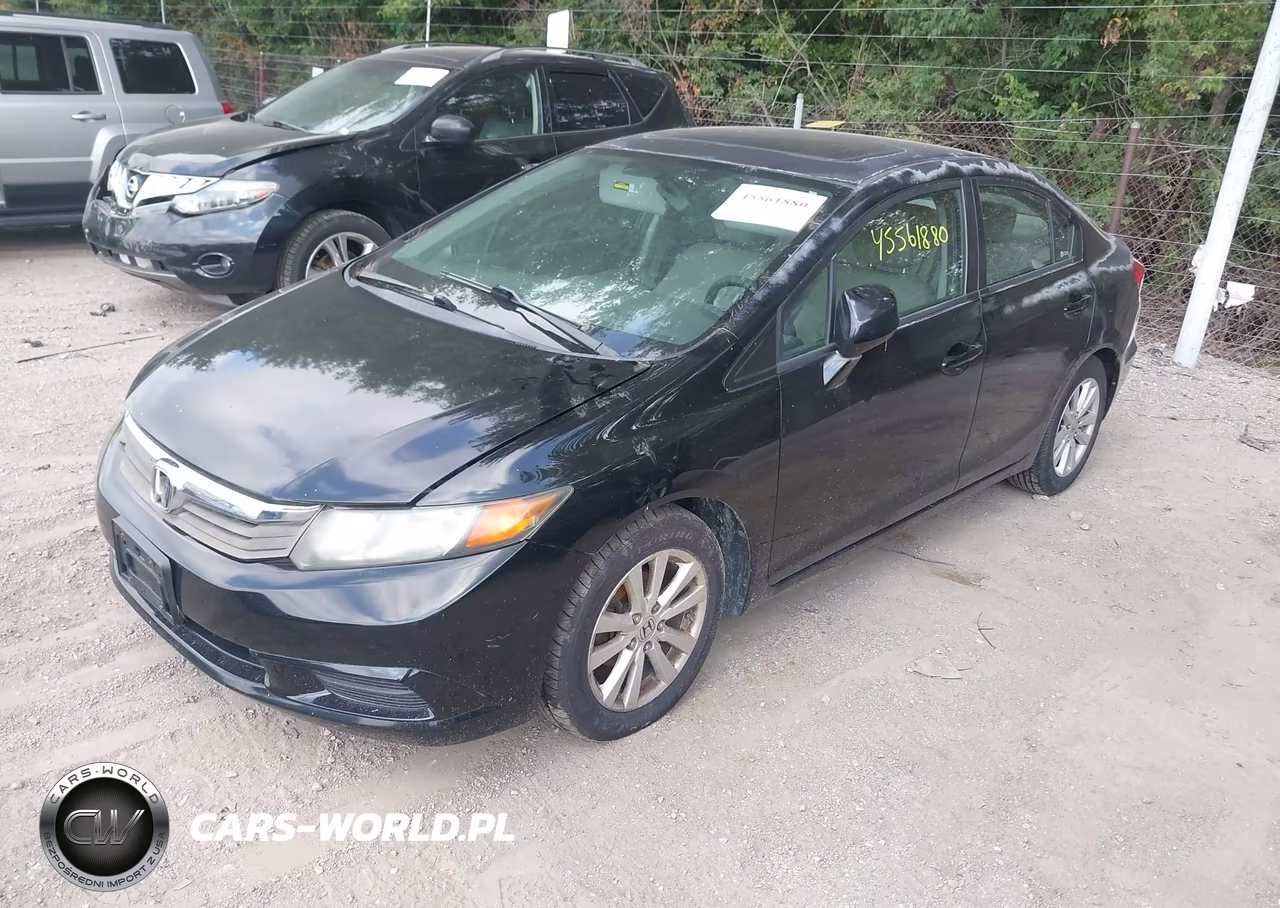 2012 Honda Civic Ex VIN:2HGFB2F89CH503251 - 2