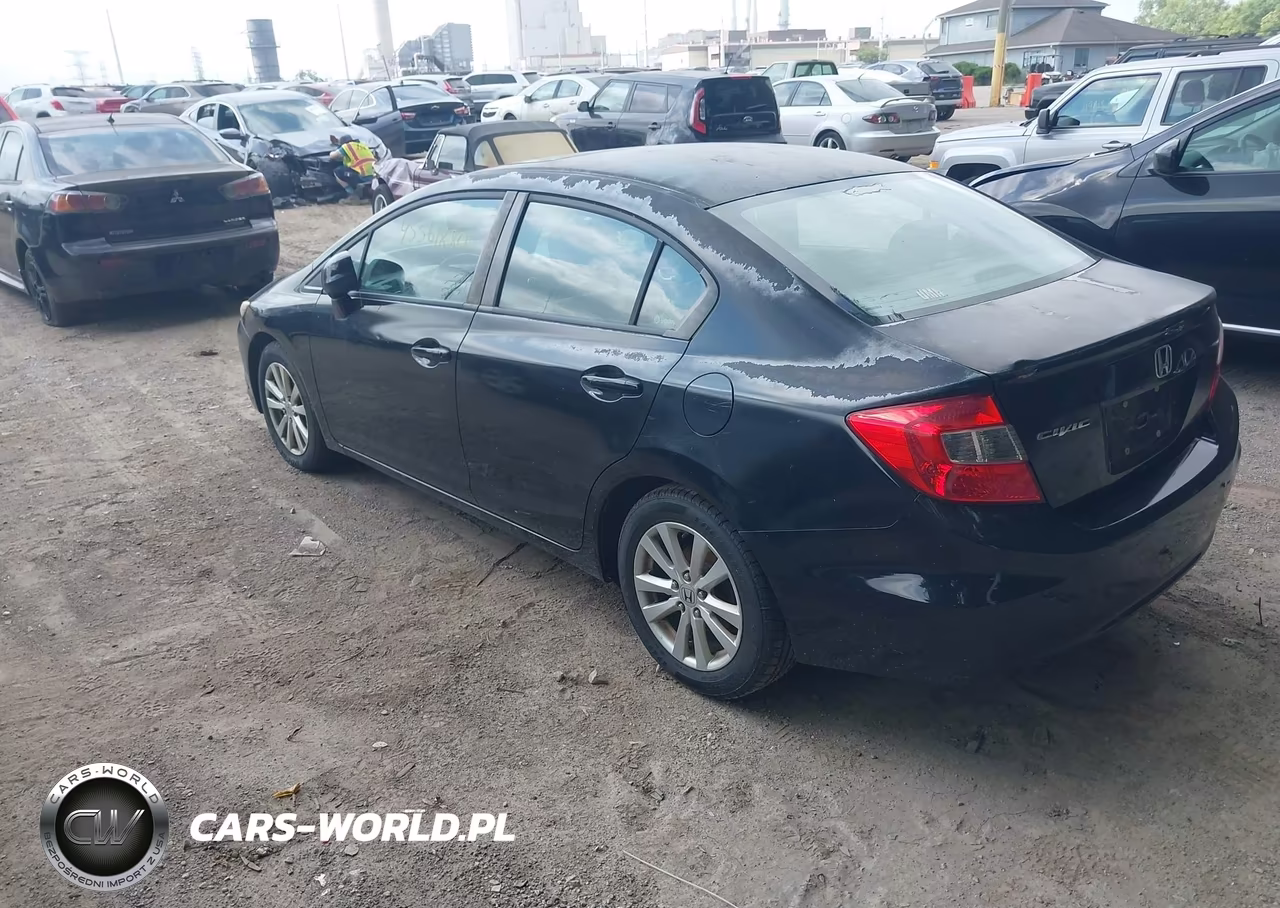 2012 Honda Civic Ex VIN:2HGFB2F89CH503251 - 3