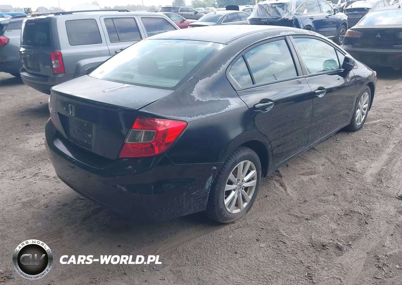 2012 Honda Civic Ex VIN:2HGFB2F89CH503251 - 4