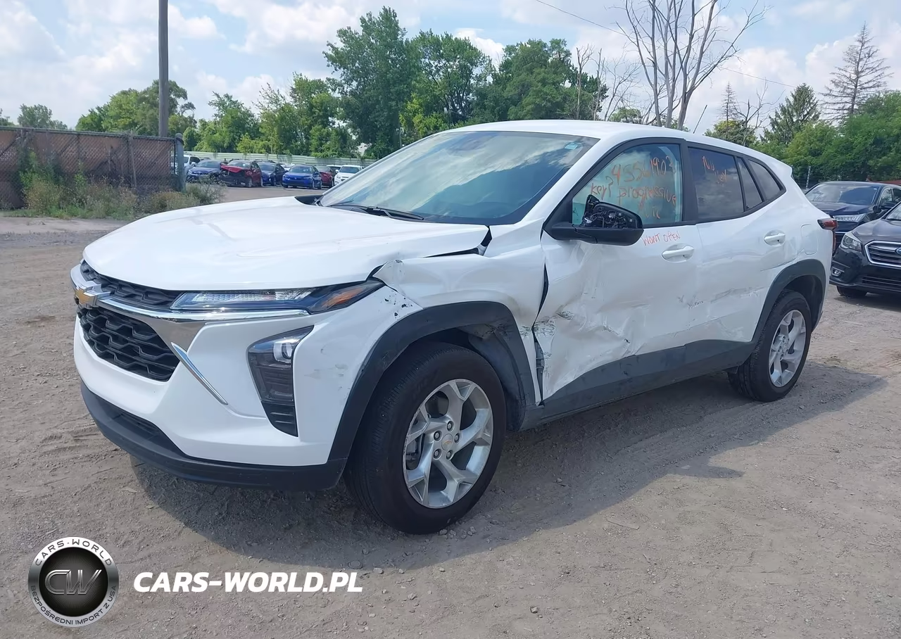2025 Chevrolet Trax Fwd Ls VIN:KL77LFEP8SC310877 - 2