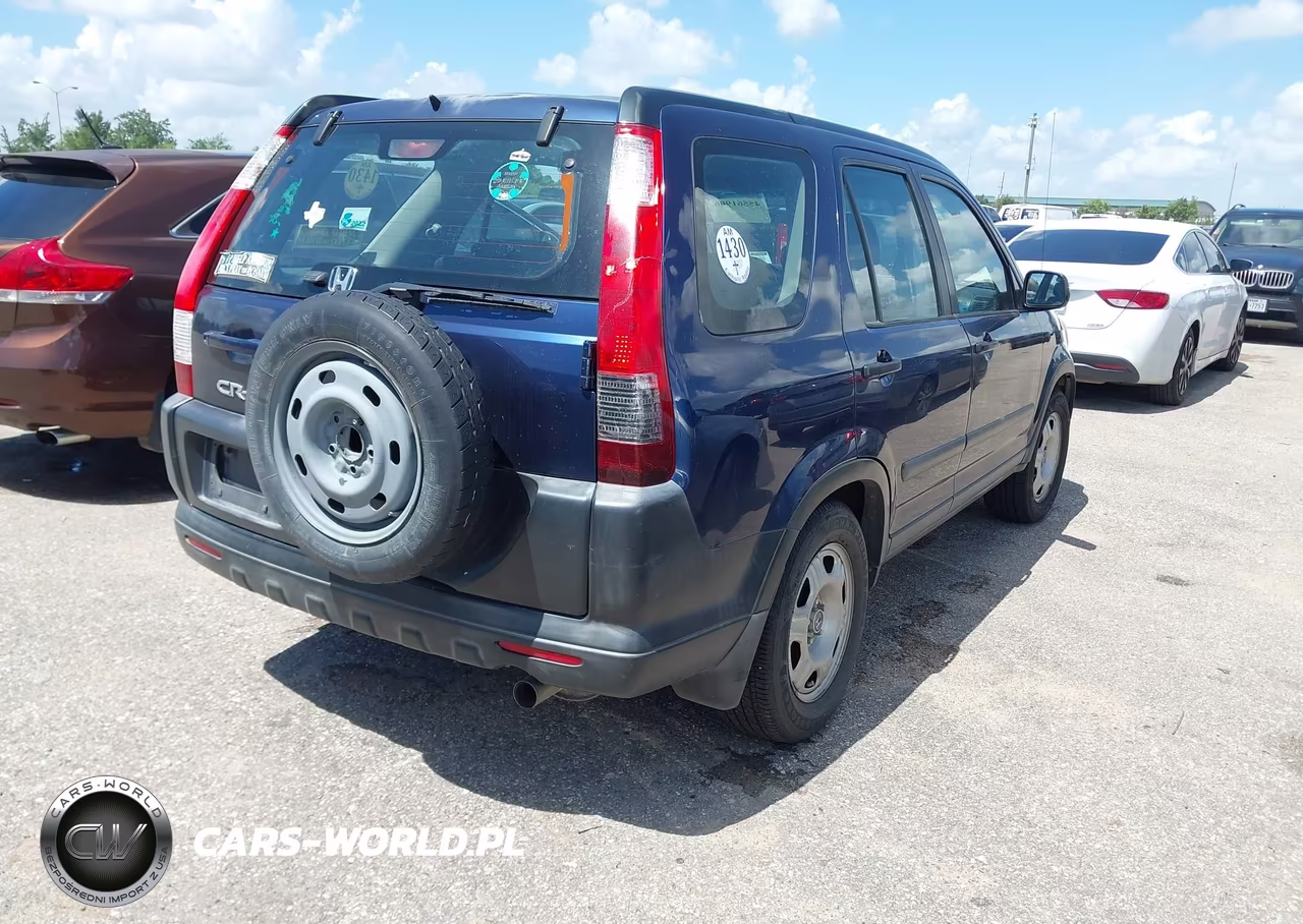 2005 Honda Cr-V Lx VIN:SHSRD68535U307260 - 4