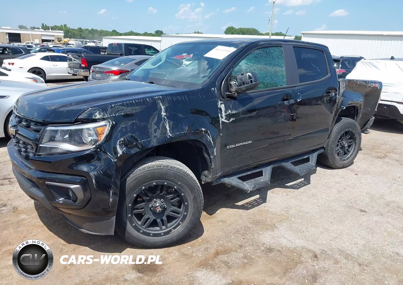 2022 Chevrolet Colorado VIN:1GCGTCEN3N1253889 - 2