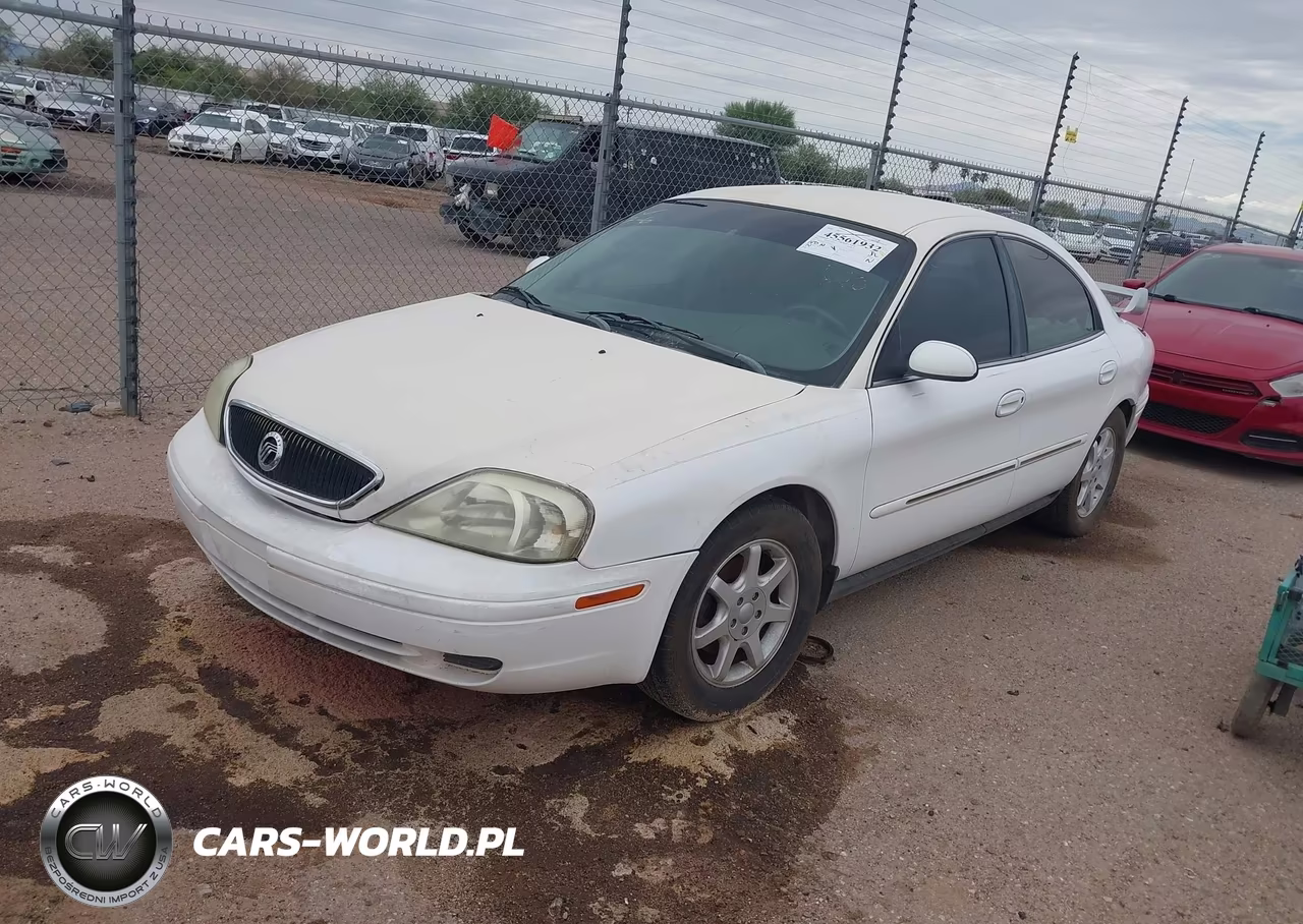 2001 Mercury Sable Ls VIN:1MEFM53U61A625233 - 2