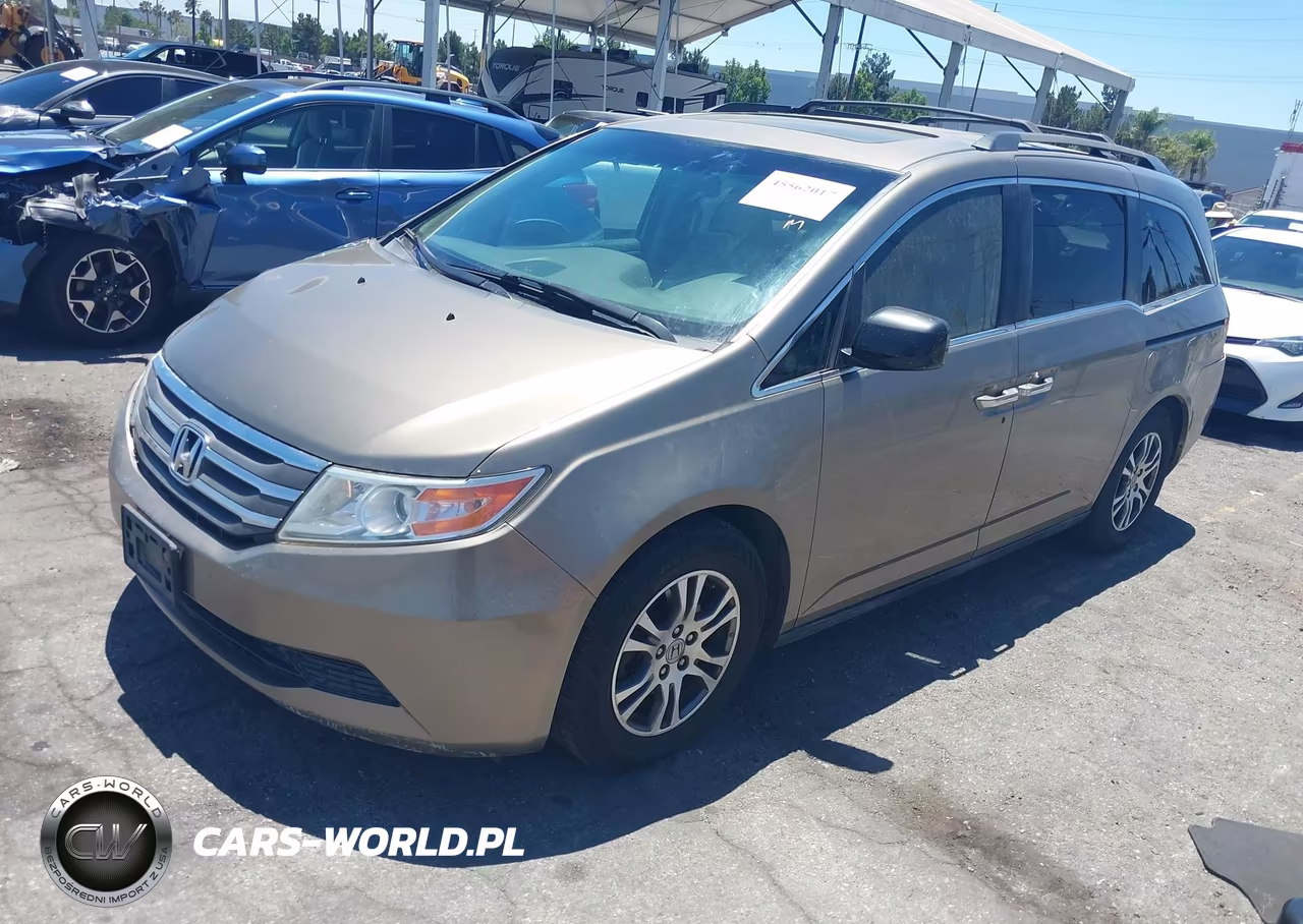 2013 Honda Odyssey Ex-L VIN:5FNRL5H67DB045562 - 2