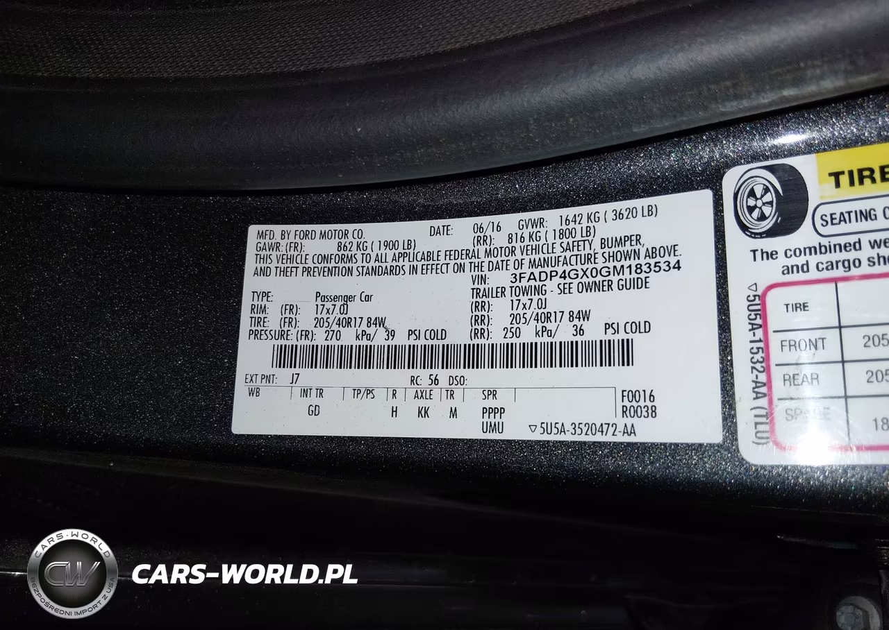 2016 Ford Fiesta St VIN:3FADP4GX0GM183534 - 9