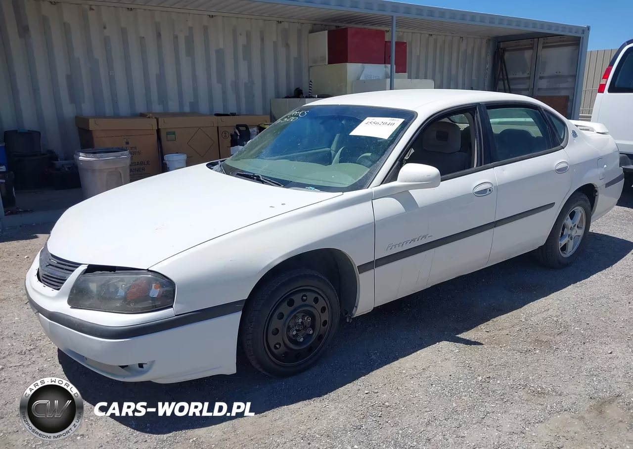 2003 Chevrolet Impala Ls VIN:2G1WH55K339454031 - 2