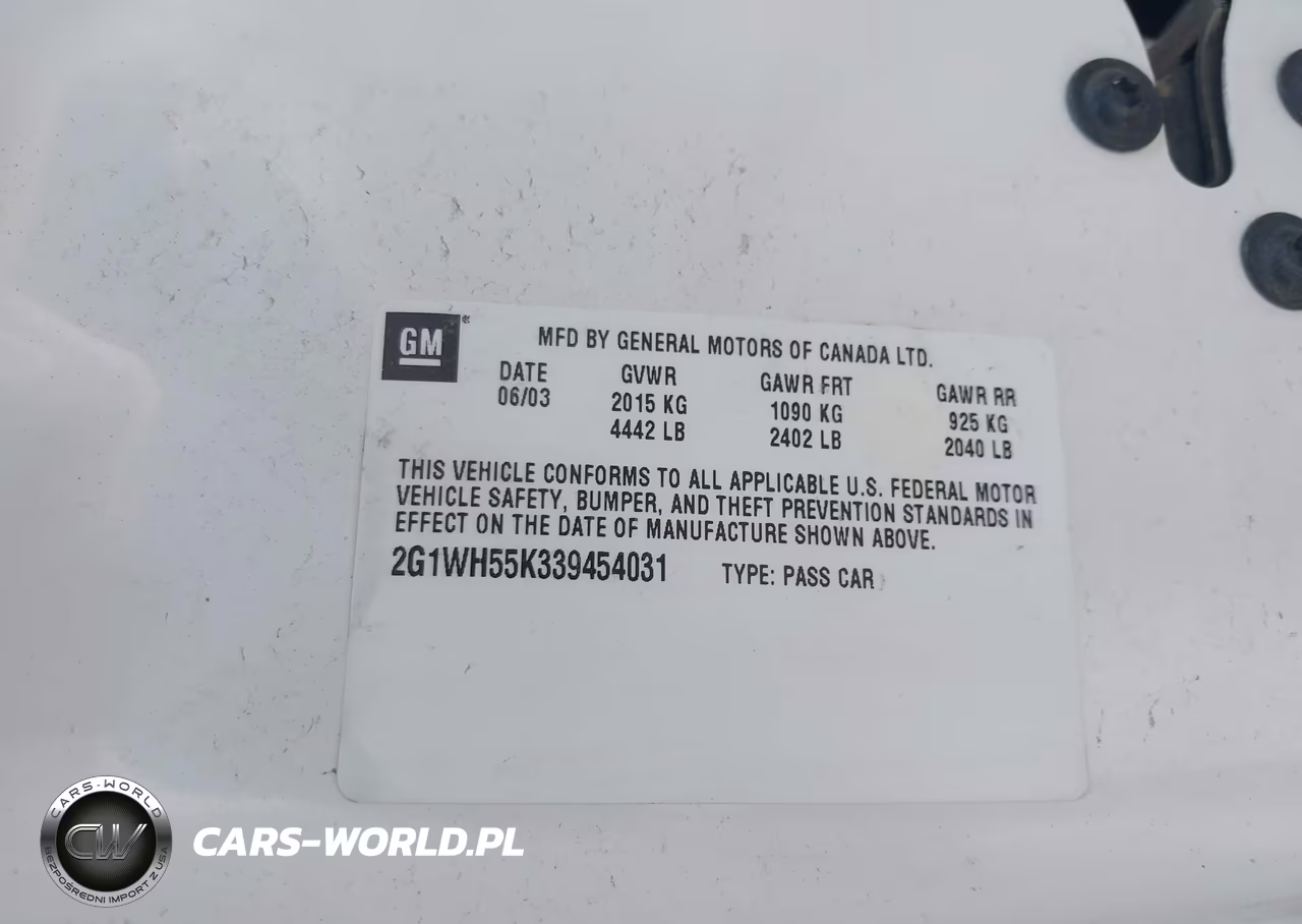 2003 Chevrolet Impala Ls VIN:2G1WH55K339454031 - 9