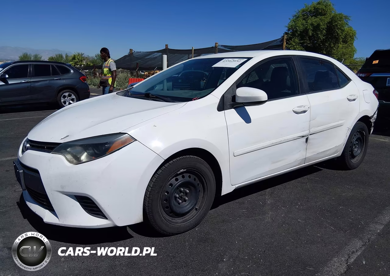 2016 Toyota Corolla Le VIN:2T1BURHE5GC615192 - 2