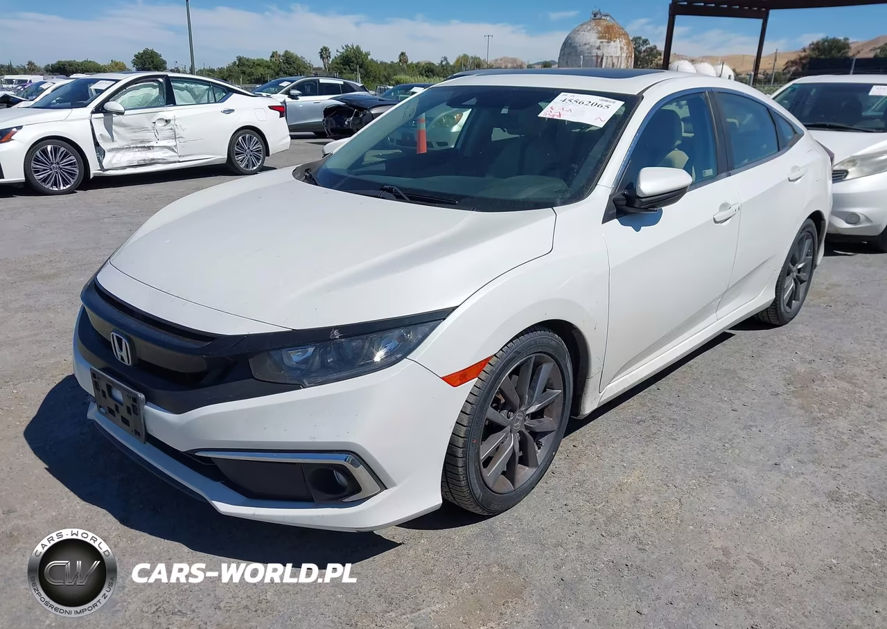 2019 Honda Civic Ex VIN:JHMFC1F36KX002790 - 2