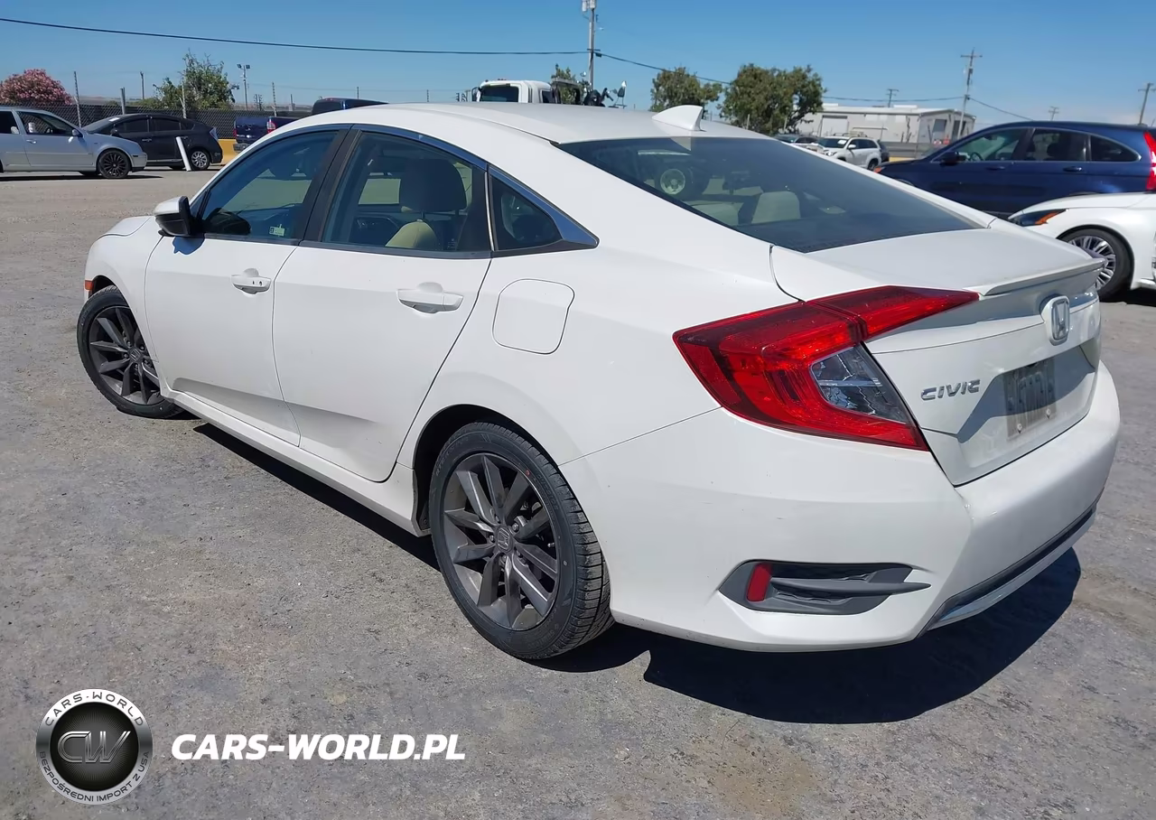 2019 Honda Civic Ex VIN:JHMFC1F36KX002790 - 3