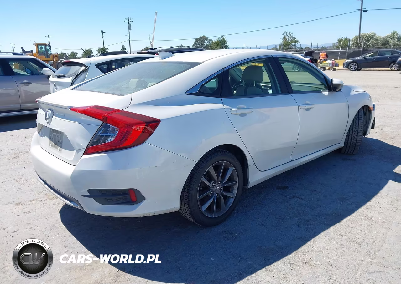 2019 Honda Civic Ex VIN:JHMFC1F36KX002790 - 4