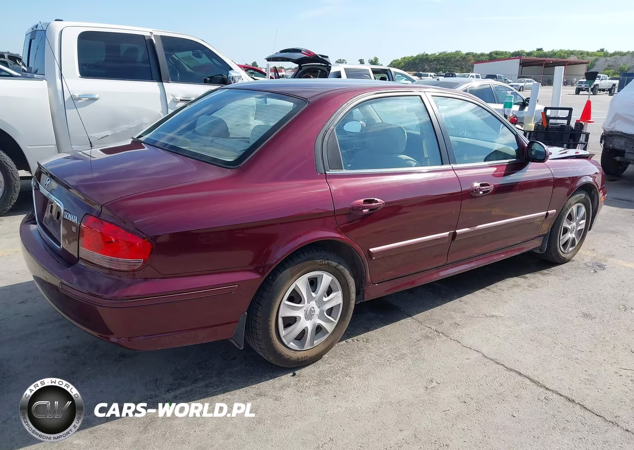 2005 Hyundai Sonata Gl V6 VIN:KMHWF25H05A137441 - 4