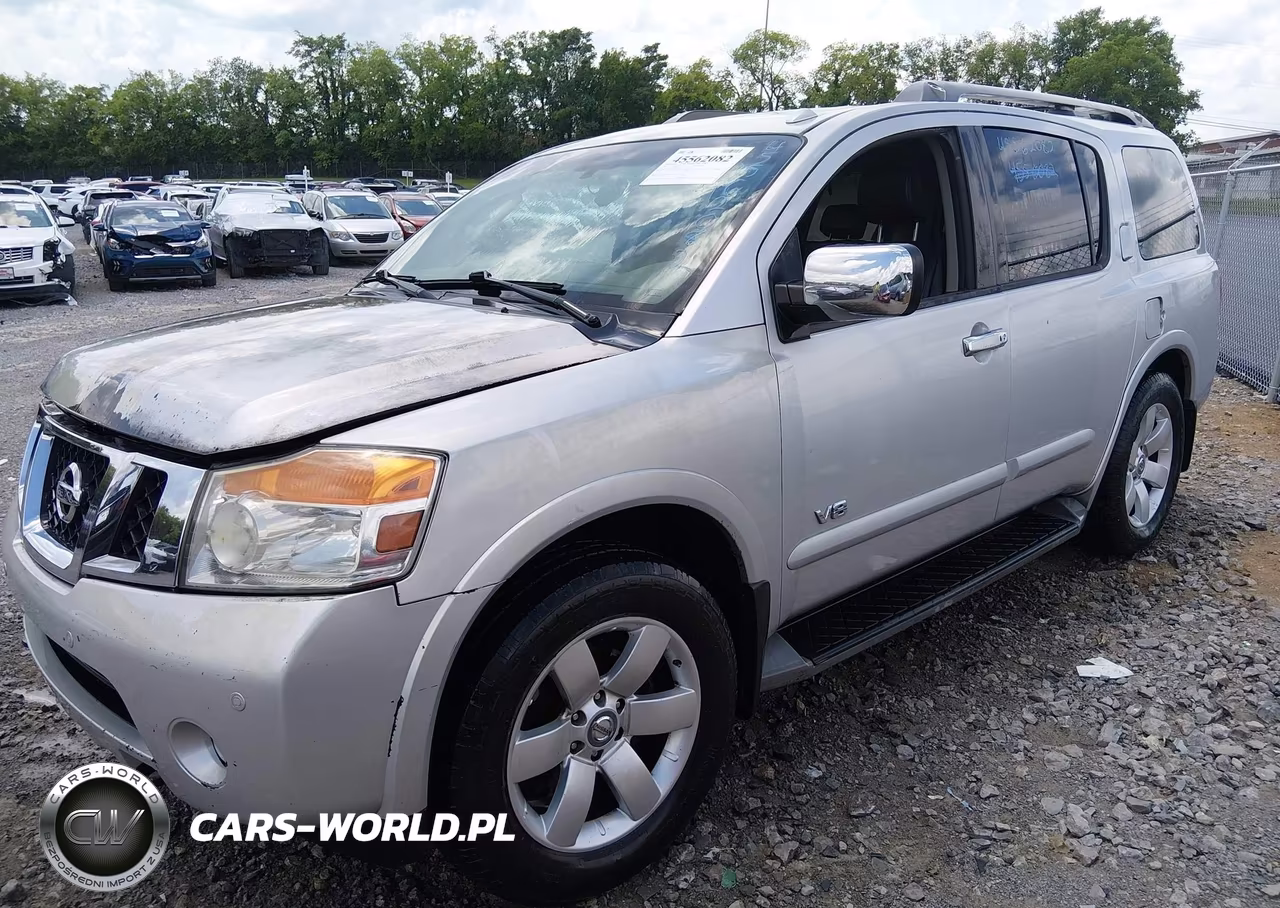 2008 Nissan Armada Le VIN:5N1BA08D68N633528 - 2
