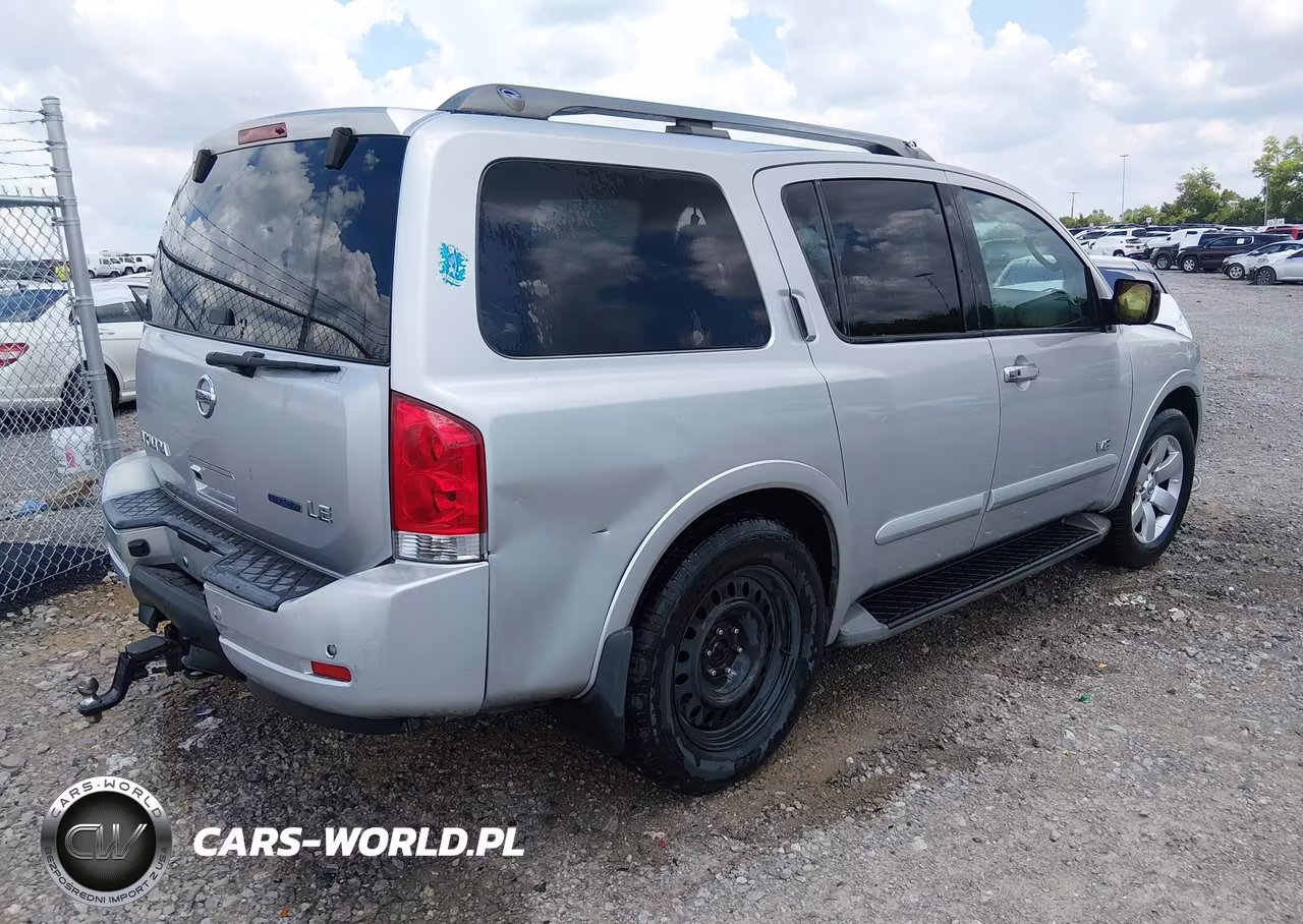 2008 Nissan Armada Le VIN:5N1BA08D68N633528 - 4