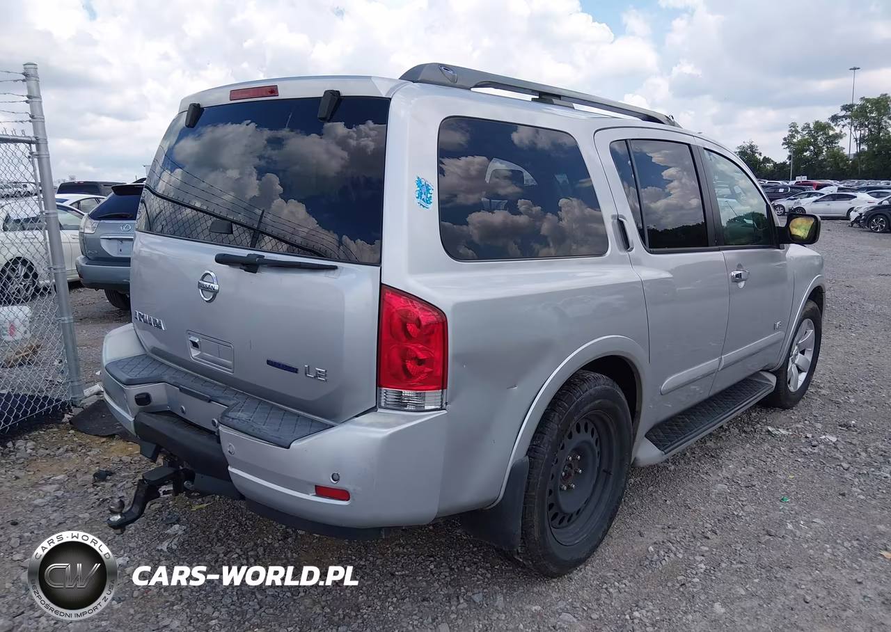 2008 Nissan Armada Le VIN:5N1BA08D68N633528 - 6