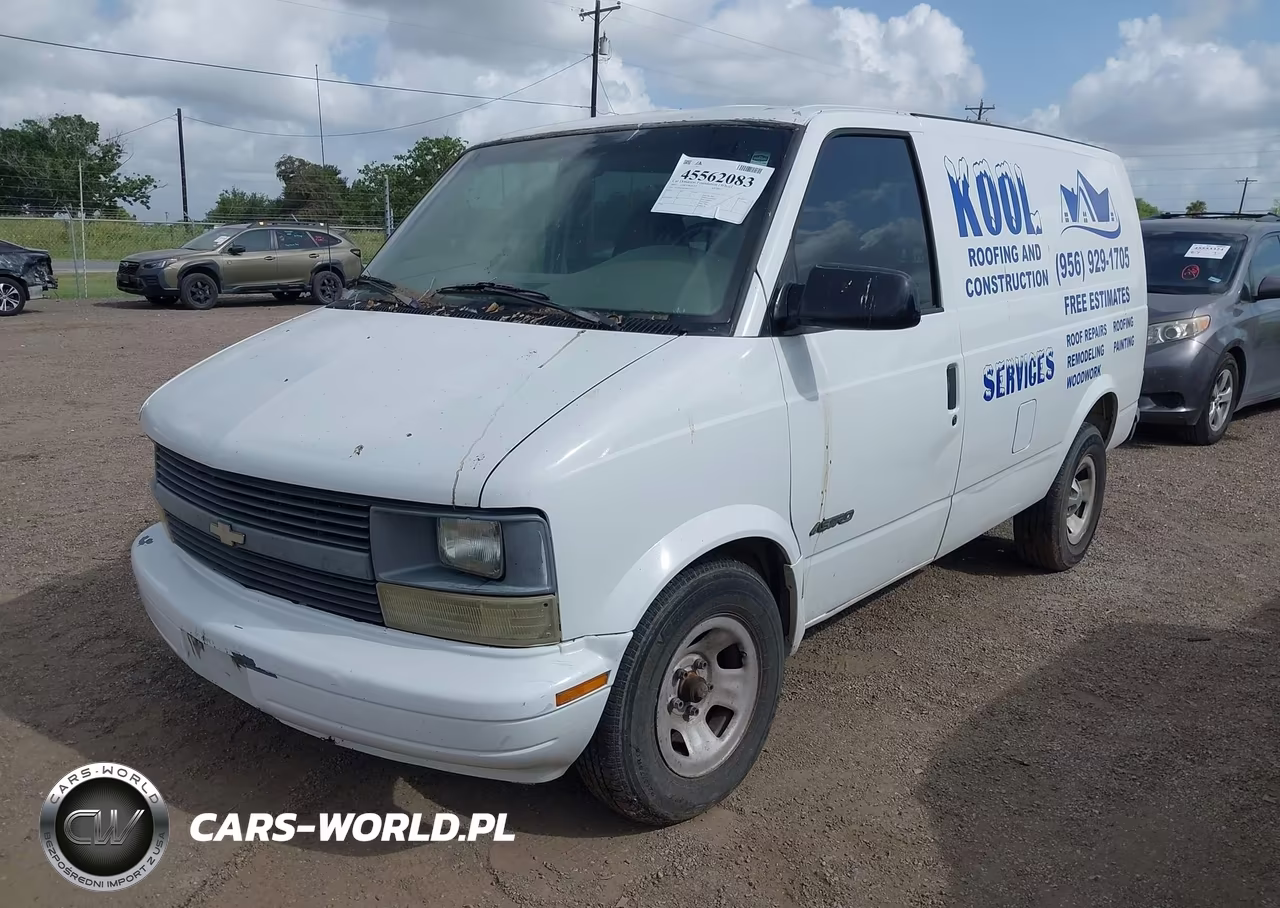2002 Chevrolet Astro VIN:1GCDM19X02B111277 - 2