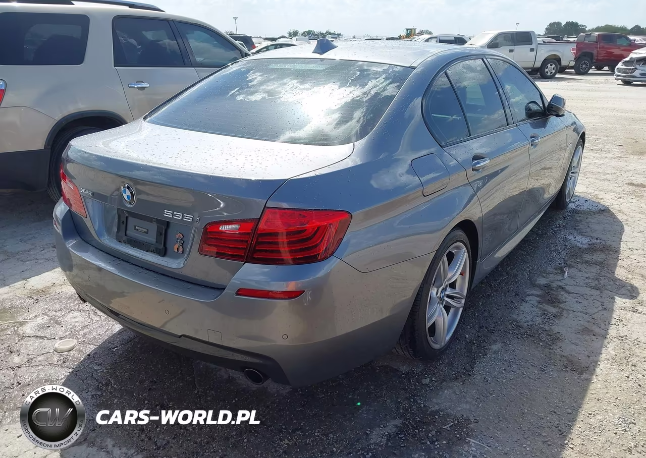 2015 BMW 535I xDrive VIN:WBA5B3C50FD547342 - 4