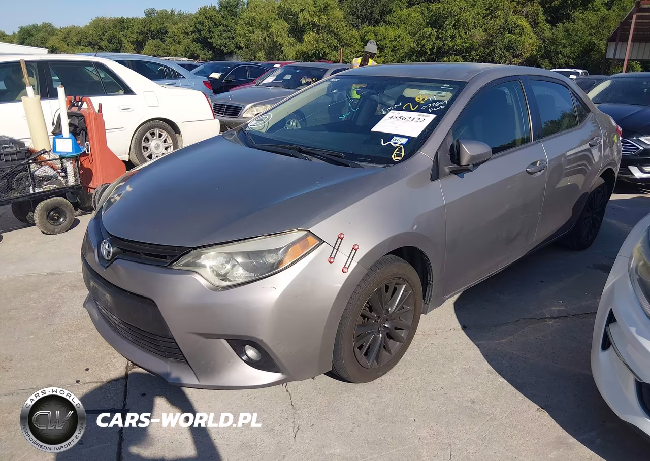 2014 Toyota Corolla Le Plus VIN:5YFBURHE9EP077609 - 2