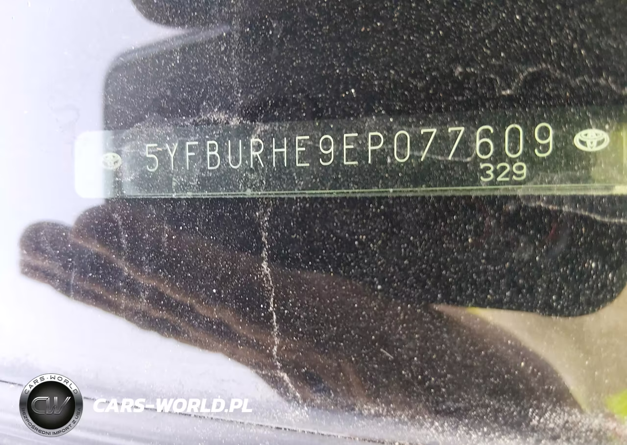 2014 Toyota Corolla Le Plus VIN:5YFBURHE9EP077609 - 9
