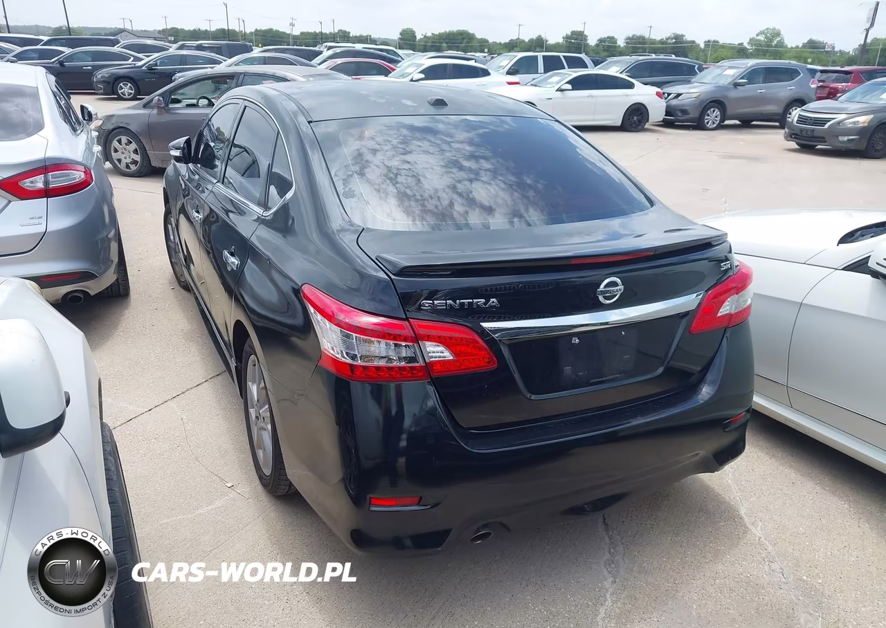 2015 Nissan Sentra Sr VIN:3N1AB7AP8FY271747 - 3
