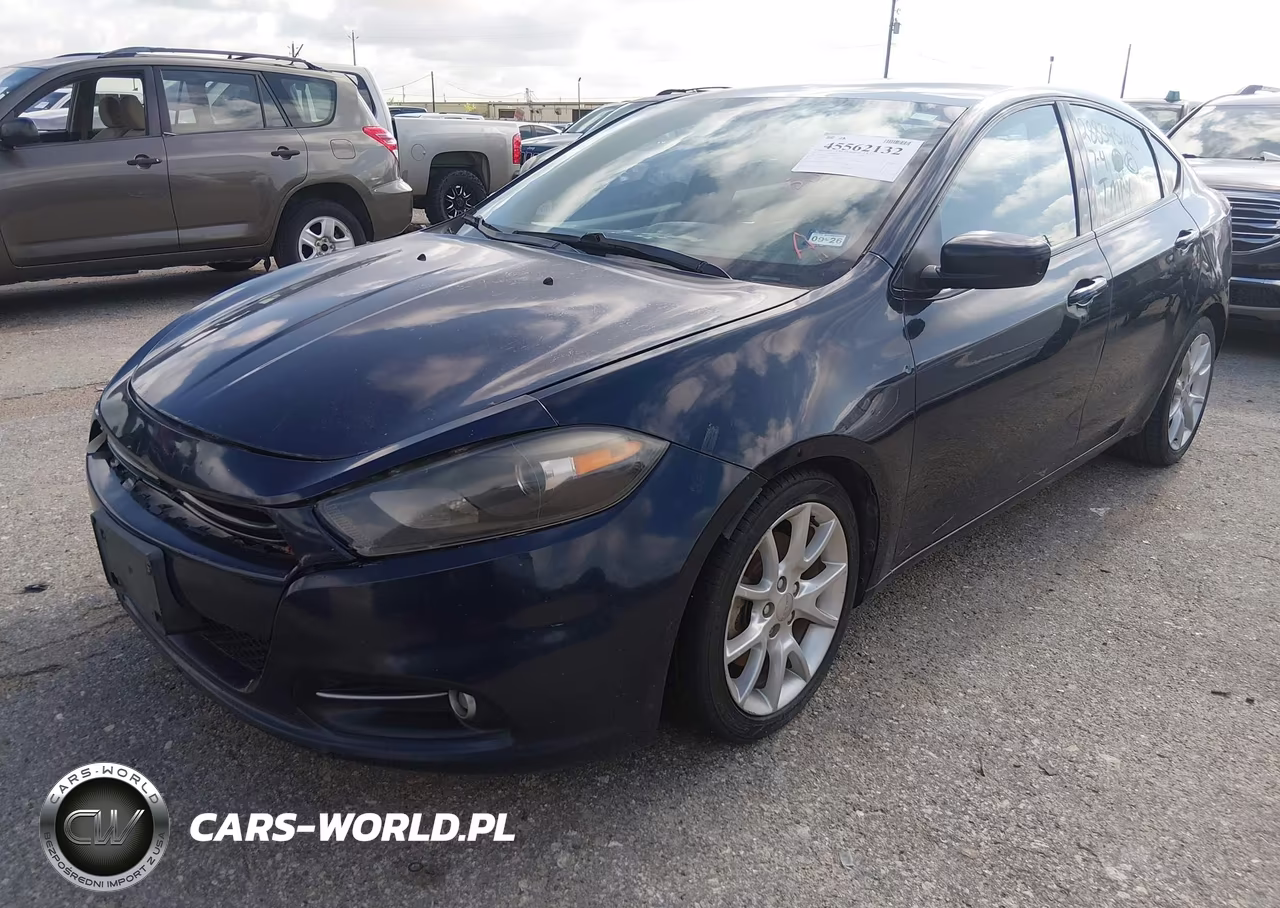 2013 Dodge Dart Sxt VIN:1C3CDFBA2DD288343 - 2