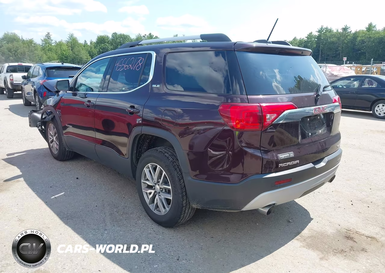 2018 GMC Acadia Sle-2 VIN:1GKKNSLS3JZ191854 - 3