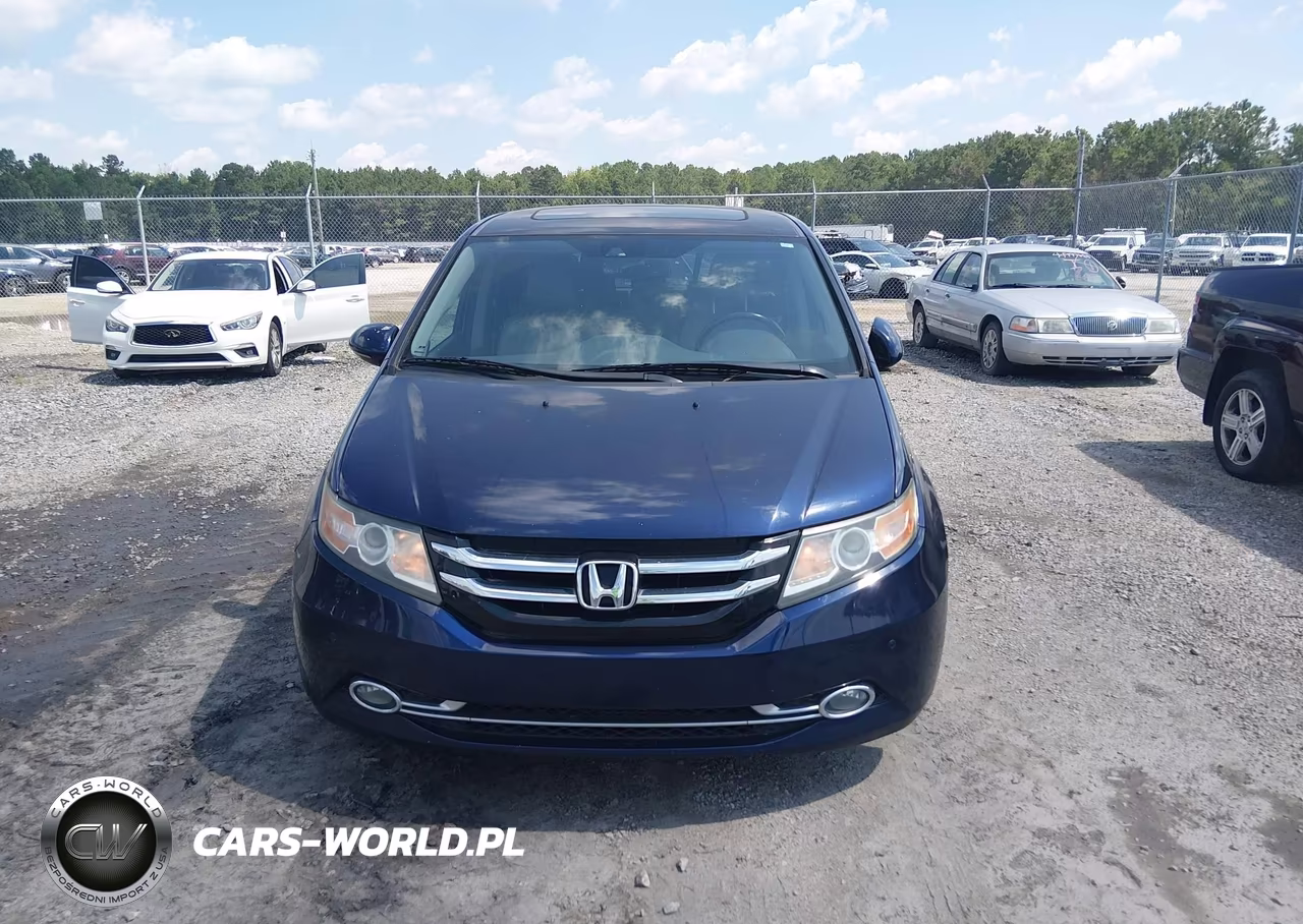 2014 Honda Odyssey Touring-Touring Elite VIN:5FNRL5H95EB064672 - 12